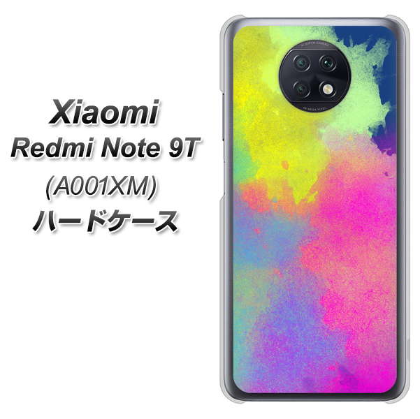 SoftBank Xiaomi（シャオミ）Redmi Note 9T A001XM 高画質仕上げ 背面印刷 ハードケース【YJ294 デザイン色彩】