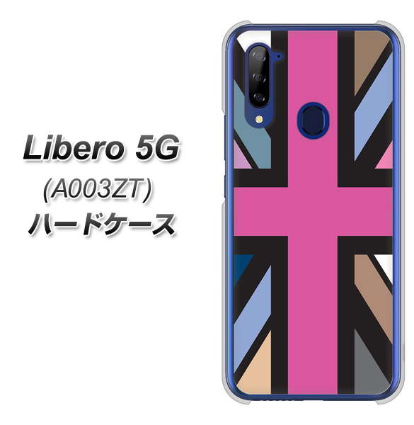 Y!mobile ZTE リベロ5G A003ZT 高画質仕上げ 背面印刷 ハードケース【507 ユニオンジャック デスカラー】