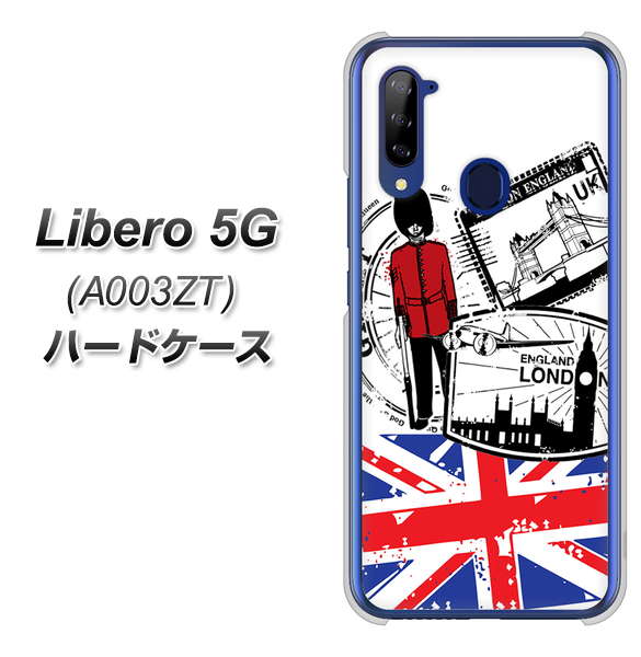 Y!mobile ZTE リベロ5G A003ZT 高画質仕上げ 背面印刷 ハードケース【574 LONDON】