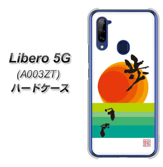 Y!mobile ZTE リベロ5G A003ZT 高画質仕上げ 背面印刷 ハードケース【OE809 歩ム】