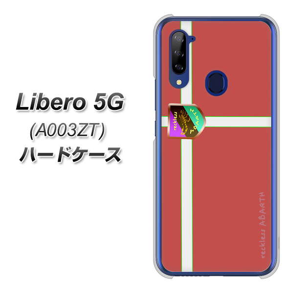 Y!mobile ZTE リベロ5G A003ZT 高画質仕上げ 背面印刷 ハードケース【YC934 アバルト05】