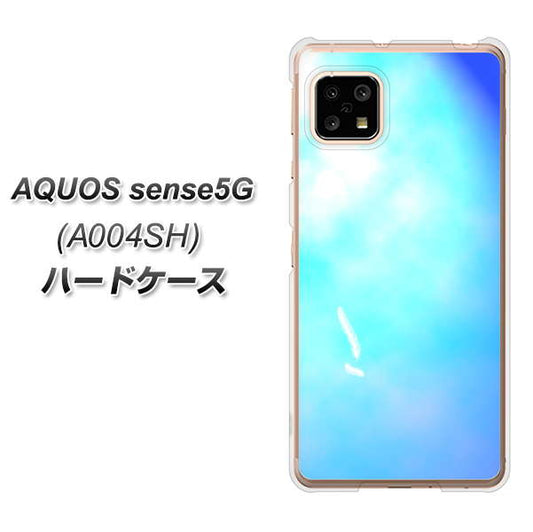 SoftBank アクオスセンス5G A004SH 高画質仕上げ 背面印刷 ハードケース【YJ291 デザイン 光】