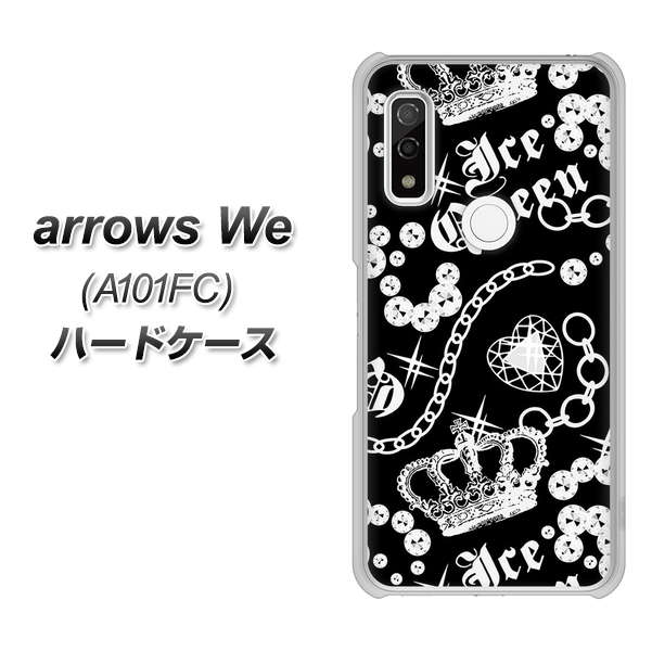 arrows We A101FC 高画質仕上げ 背面印刷 ハードケース【187 ゴージャス クラウン】