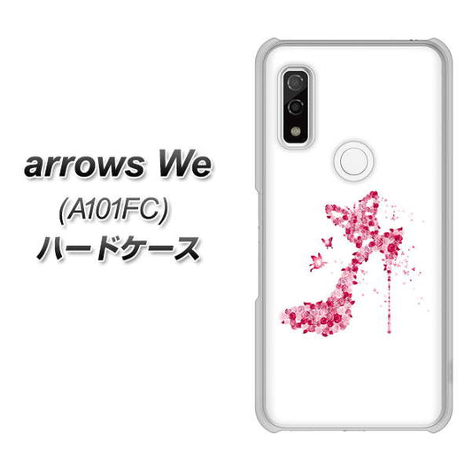 arrows We A101FC 387 薔薇のハイヒール ハードケース 背面印刷