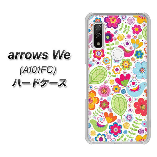 arrows We A101FC 高画質仕上げ 背面印刷 ハードケース【477 幸せな絵】