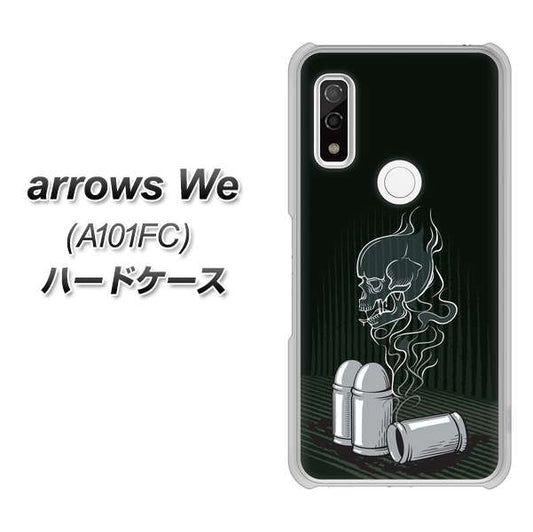 arrows We A101FC 高画質仕上げ 背面印刷 ハードケース【481 弾丸】