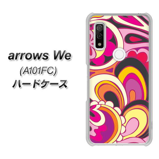 arrows We A101FC 586 ブローアップカラー ハードケース 背面印刷