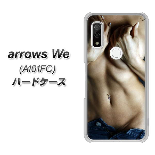 arrows We A101FC 高画質仕上げ 背面印刷 ハードケース【602 ボディライン】