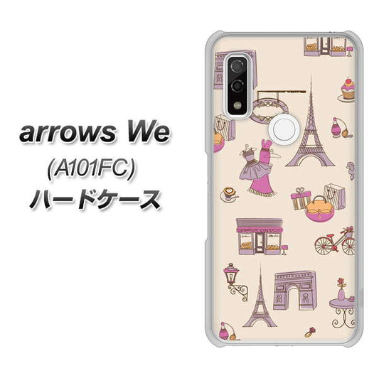 arrows We A101FC 708 お気に入りのパリ ハードケース 背面印刷