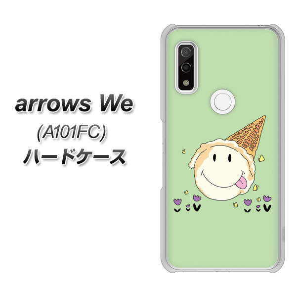arrows We A101FC 高画質仕上げ 背面印刷 ハードケース【MA902 アイスクリーム】