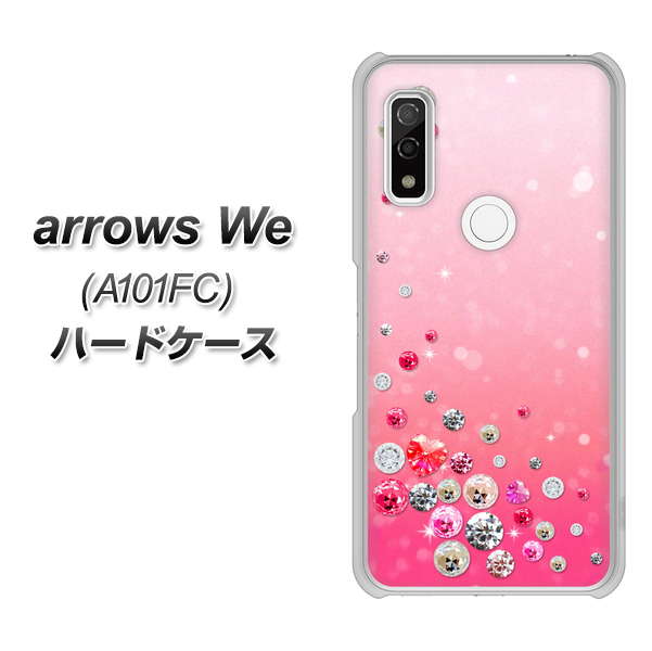 arrows We A101FC 高画質仕上げ 背面印刷 ハードケース【SC822 スワロデコ風プリント】