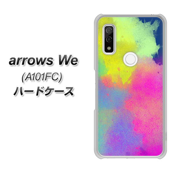 arrows We A101FC 高画質仕上げ 背面印刷 ハードケース【YJ294 デザイン色彩】