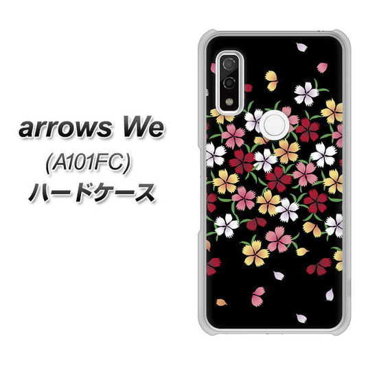 arrows We A101FC YJ323 和柄 なでしこ ハードケース 背面印刷