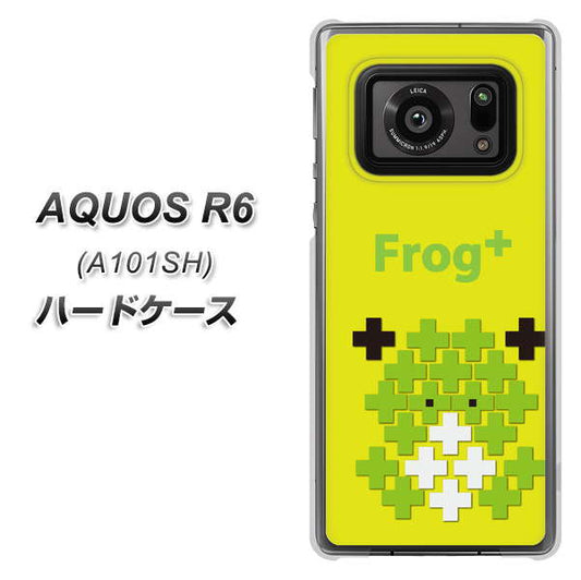 アクオスR6 A101SH 高画質仕上げ 背面印刷 ハードケース【IA806 Frog+】