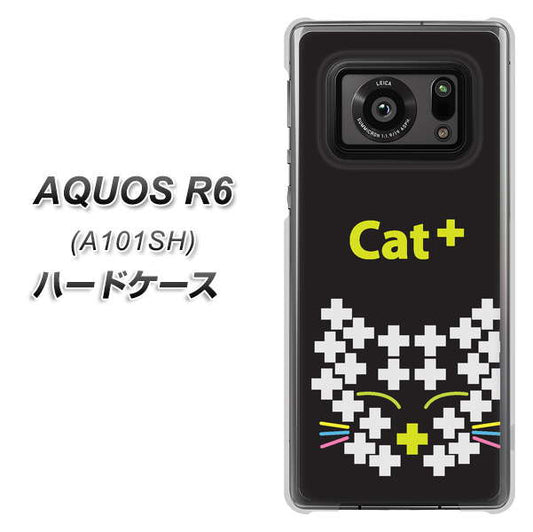 アクオスR6 A101SH 高画質仕上げ 背面印刷 ハードケース【IA807 Cat+】