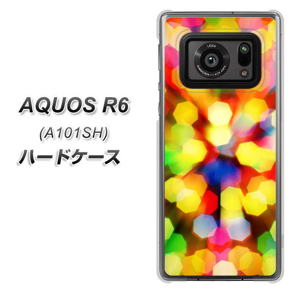 アクオスR6 A101SH 高画質仕上げ 背面印刷 ハードケース【VA874 未来へのワープ】