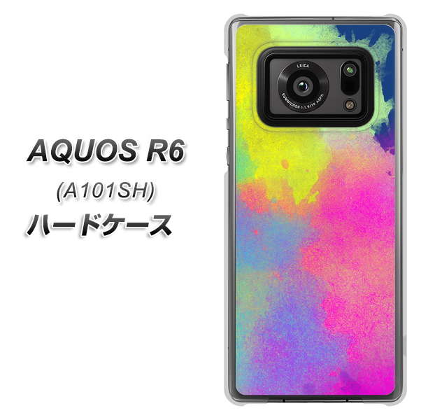 アクオスR6 A101SH 高画質仕上げ 背面印刷 ハードケース【YJ294 デザイン色彩】