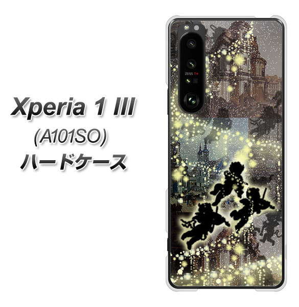 SoftBank エクスペリア1 III A101SO 高画質仕上げ 背面印刷 ハードケース【253 天使の音楽隊】