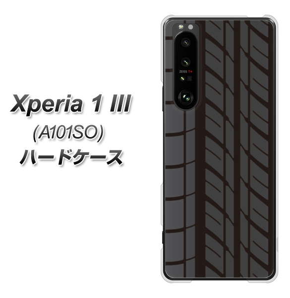 SoftBank エクスペリア1 III A101SO 高画質仕上げ 背面印刷 ハードケース【IB931 タイヤ】