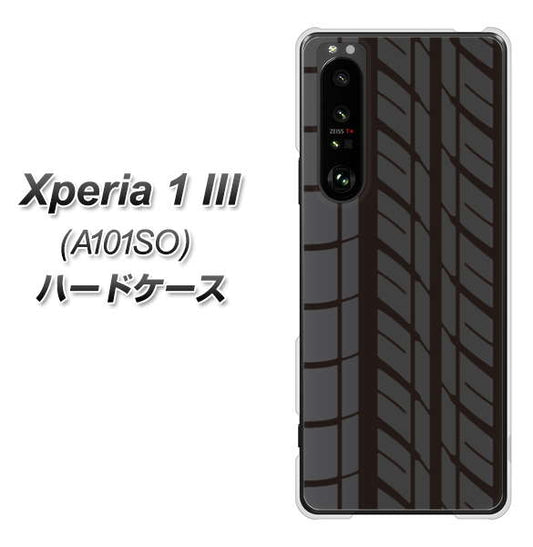 SoftBank エクスペリア1 III A101SO 高画質仕上げ 背面印刷 ハードケース【IB931 タイヤ】