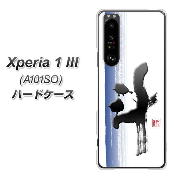 SoftBank エクスペリア1 III A101SO 高画質仕上げ 背面印刷 ハードケース【OE829 斗】