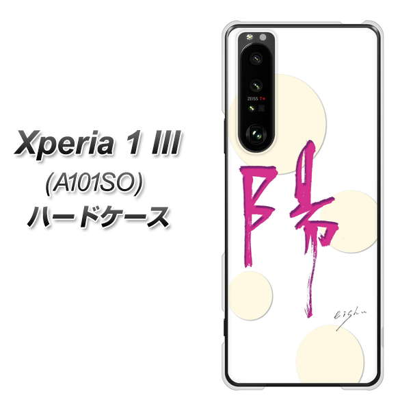 SoftBank エクスペリア1 III A101SO 高画質仕上げ 背面印刷 ハードケース【OE833 陽】