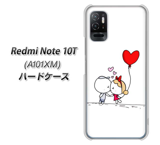 Redmi Note 10T A101XM SoftBank 高画質仕上げ 背面印刷 ハードケース【025 小さな恋の物語】