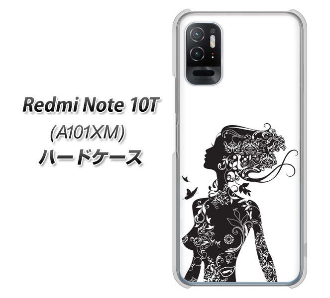 Redmi Note 10T A101XM SoftBank 高画質仕上げ 背面印刷 ハードケース【384 ボディアート】