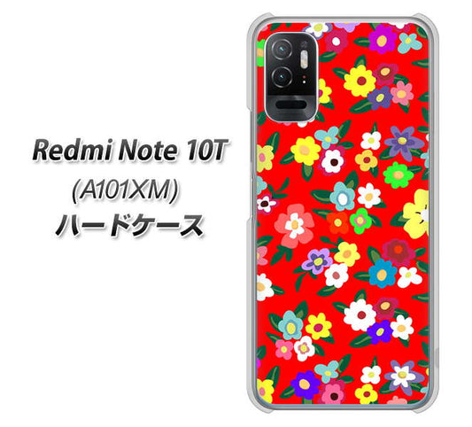 Redmi Note 10T A101XM SoftBank 高画質仕上げ 背面印刷 ハードケース【780 リバティプリントRD】