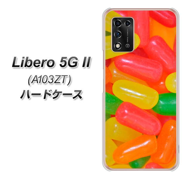Libero 5G II A103ZT Y!mobile 高画質仕上げ 背面印刷 ハードケース【449 ジェリービーンズ】