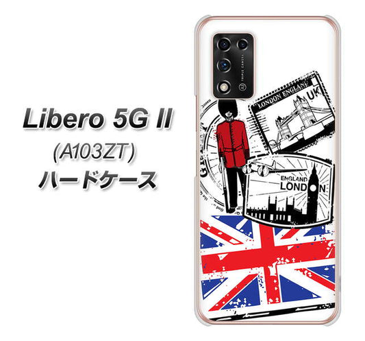Libero 5G II A103ZT Y!mobile 高画質仕上げ 背面印刷 ハードケース【574 LONDON】
