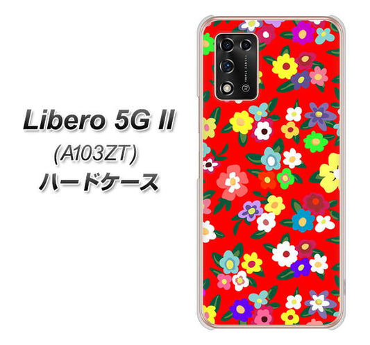 Libero 5G II A103ZT Y!mobile 高画質仕上げ 背面印刷 ハードケース【780 リバティプリントRD】