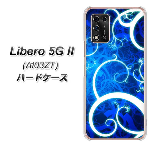 Libero 5G II A103ZT Y!mobile 高画質仕上げ 背面印刷 ハードケース【EK850 神秘の草】