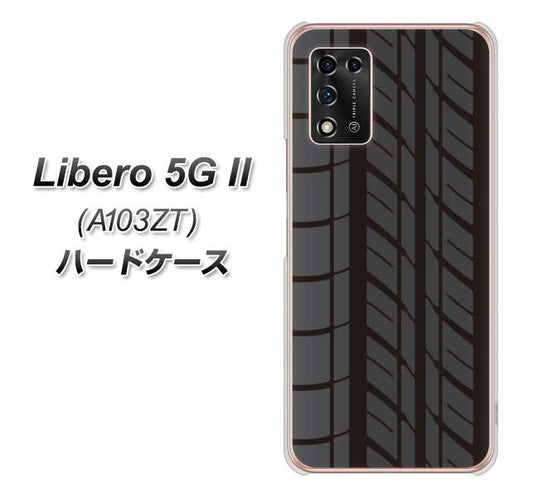 Libero 5G II A103ZT Y!mobile 高画質仕上げ 背面印刷 ハードケース【IB931 タイヤ】