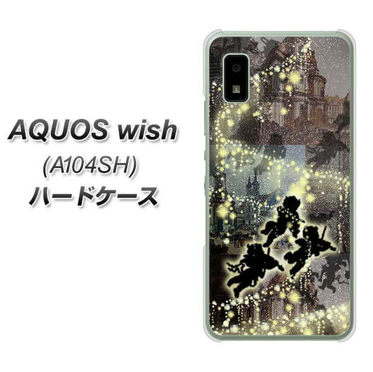 AQUOS wish A104SH Y!mobile 高画質仕上げ 背面印刷 ハードケース【253 天使の音楽隊】