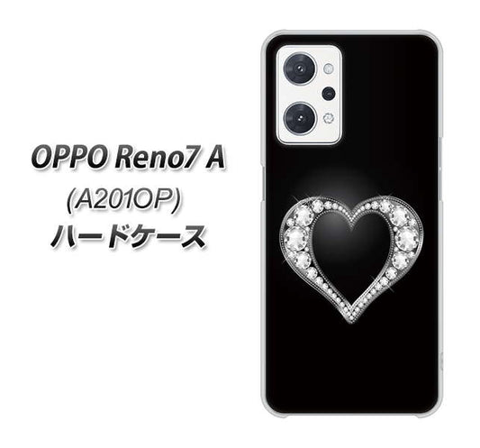 OPPO Reno7 A A201OP Y!mobile 高画質仕上げ 背面印刷 ハードケース【041 ゴージャスハート】