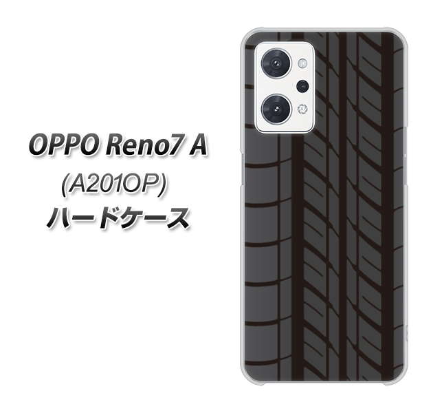 OPPO Reno7 A A201OP Y!mobile 高画質仕上げ 背面印刷 ハードケース【IB931 タイヤ】