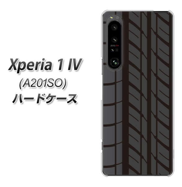Xperia 1 IV A201SO SoftBank 高画質仕上げ 背面印刷 ハードケース【IB931 タイヤ】