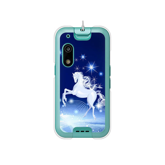 キッズフォン3 A201ZT SoftBank 高画質仕上げ 背面印刷 ハードケース 【436 ペガサス】