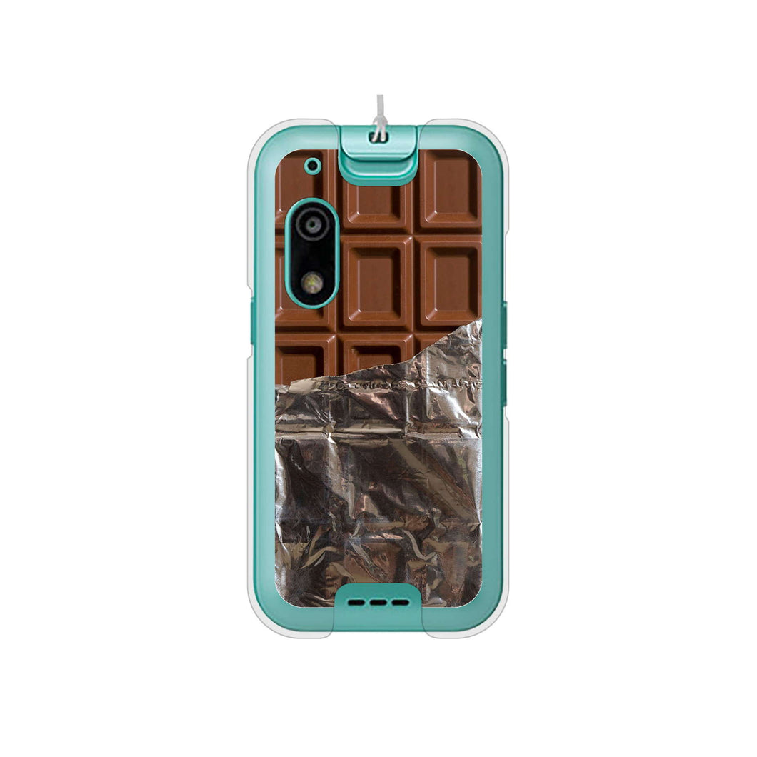 キッズフォン3 A201ZT SoftBank 高画質仕上げ 背面印刷 ハードケース板チョコ