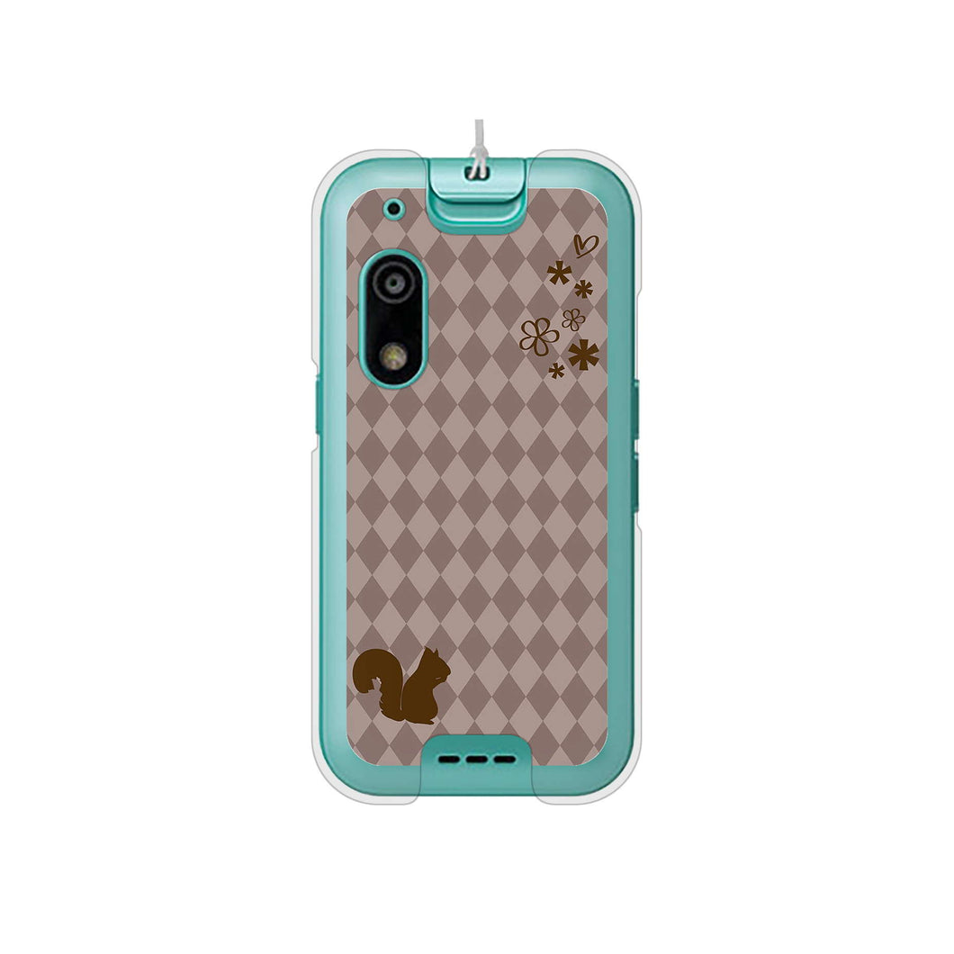 キッズフォン3 A201ZT SoftBank 高画質仕上げ 背面印刷 ハードケース 【515 リス】