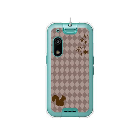 キッズフォン3 A201ZT SoftBank 高画質仕上げ 背面印刷 ハードケース 【515 リス】