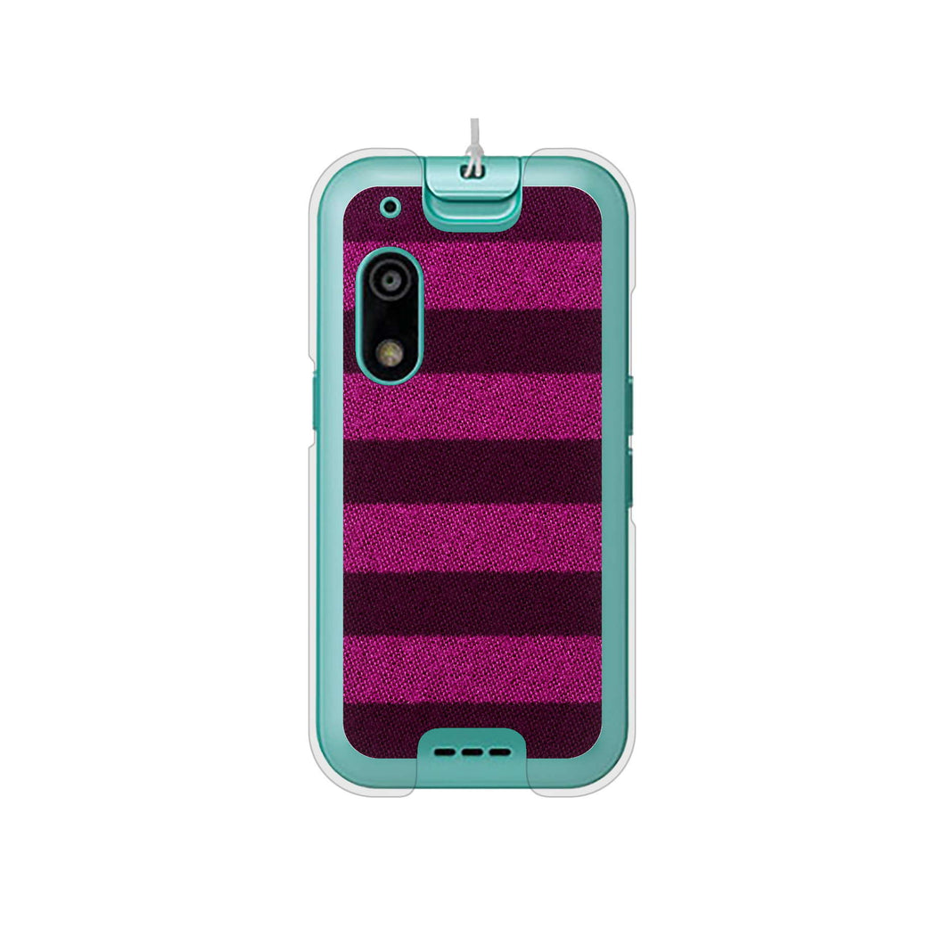 キッズフォン3 A201ZT SoftBank 高画質仕上げ 背面印刷 ハードケースシンプルボーダー