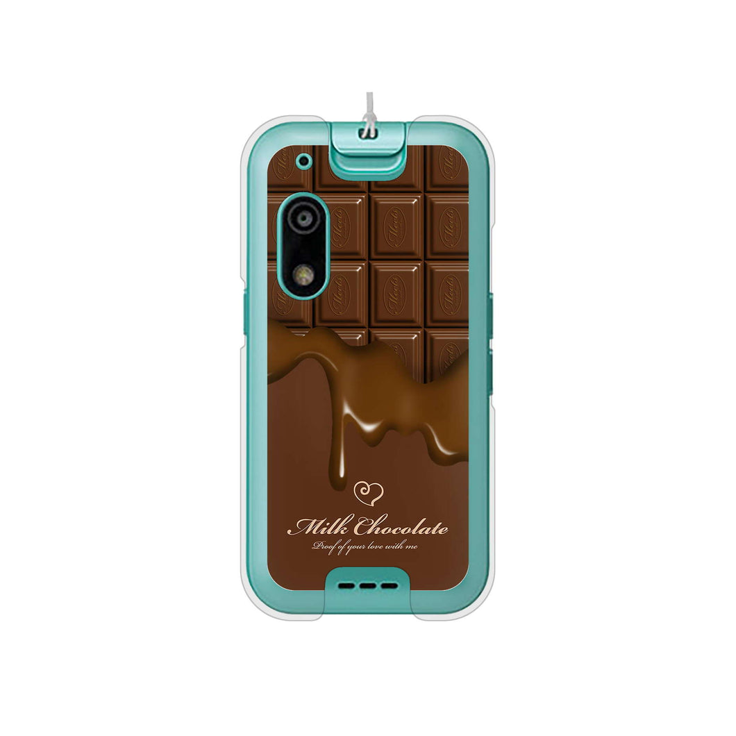 キッズフォン3 A201ZT SoftBank 高画質仕上げ 背面印刷 ハードケース板チョコ