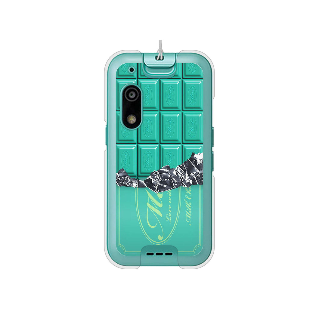 キッズフォン3 A201ZT SoftBank 高画質仕上げ 背面印刷 ハードケース板チョコ