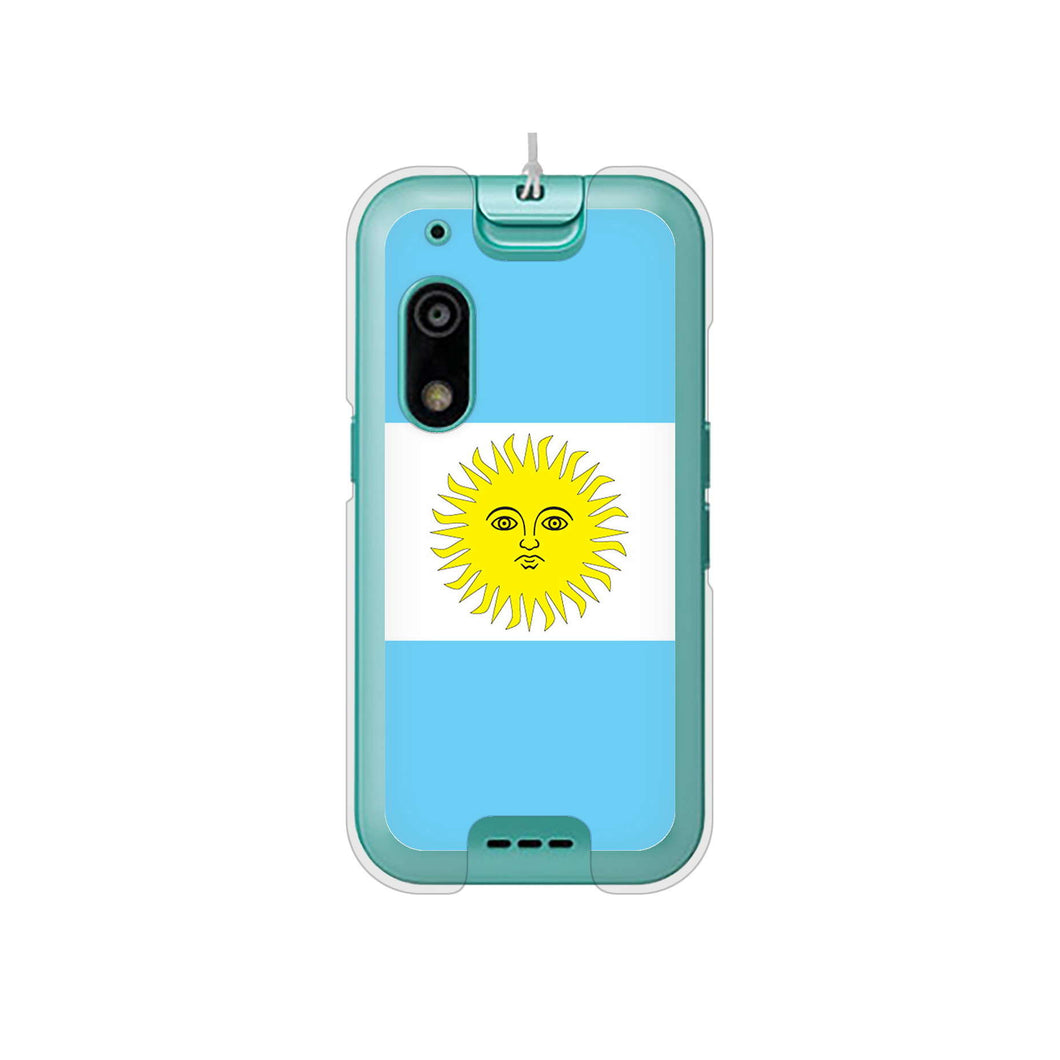 キッズフォン3 A201ZT SoftBank 高画質仕上げ 背面印刷 ハードケース国旗