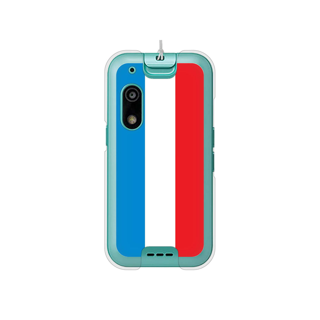 キッズフォン3 A201ZT SoftBank 高画質仕上げ 背面印刷 ハードケース国旗