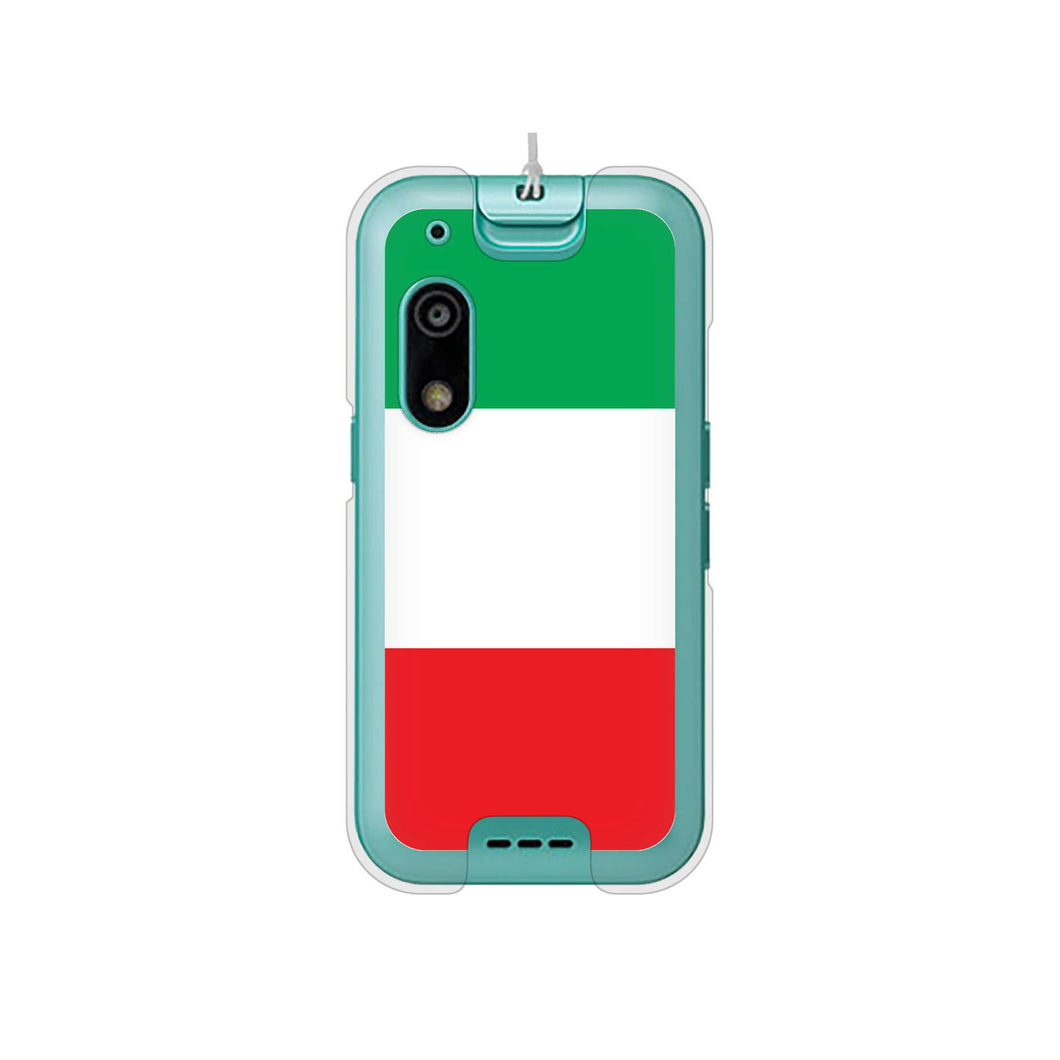 キッズフォン3 A201ZT SoftBank 高画質仕上げ 背面印刷 ハードケース国旗