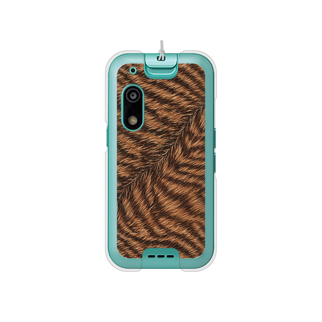 キッズフォン3 A201ZT SoftBank 高画質仕上げ 背面印刷 ハードケースアニマル柄