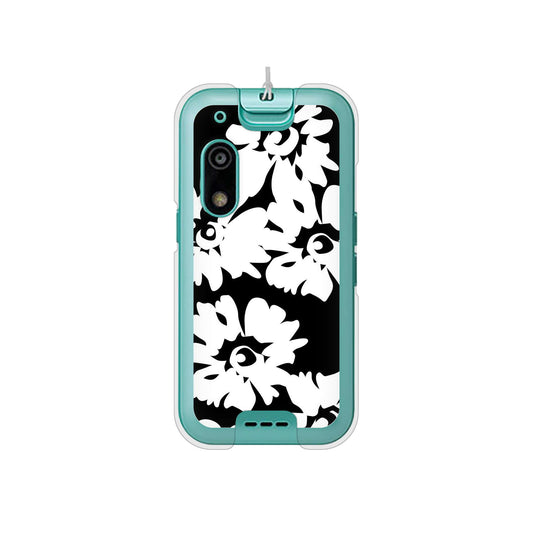 キッズフォン3 A201ZT SoftBank 高画質仕上げ 背面印刷 ハードケース 【1215 モダンフラワー】